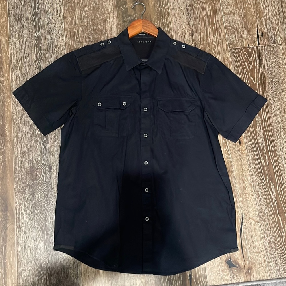 Sean John men’s polo black